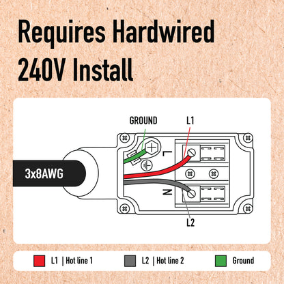 6000 Watt Compact Industrial Infrared Wi-Fi Heater