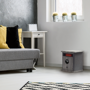 cabinet heater grey lifestyle image